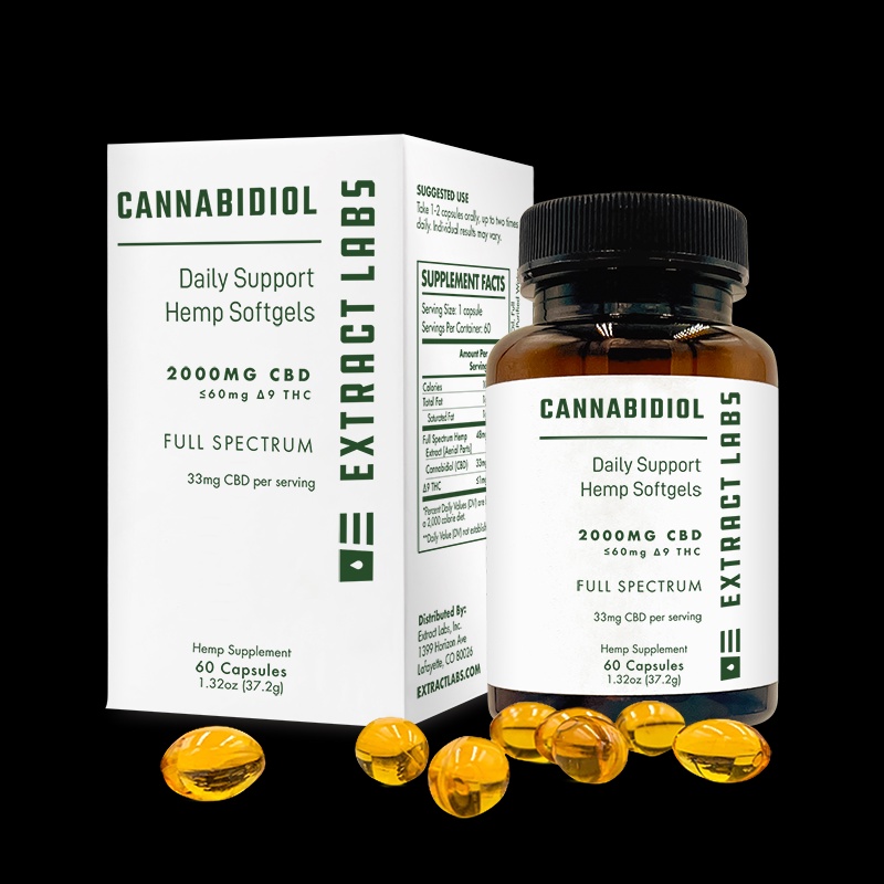 Daily Support CBD Softgels